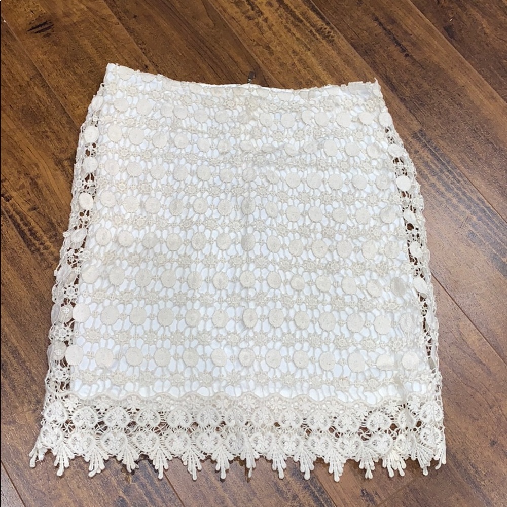 Crochet skirt